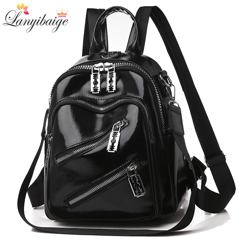 Luxury High Quality Bags - Mochila de viaje de cuero Pu