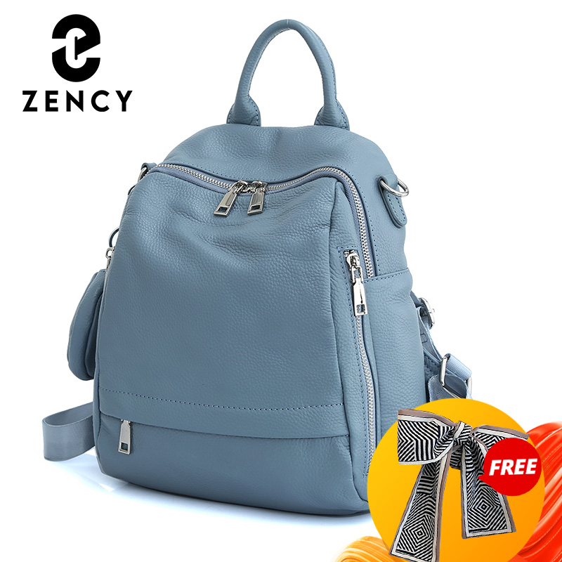 Luxury High Quality Bags - Mochila Zency de cuero genuino para