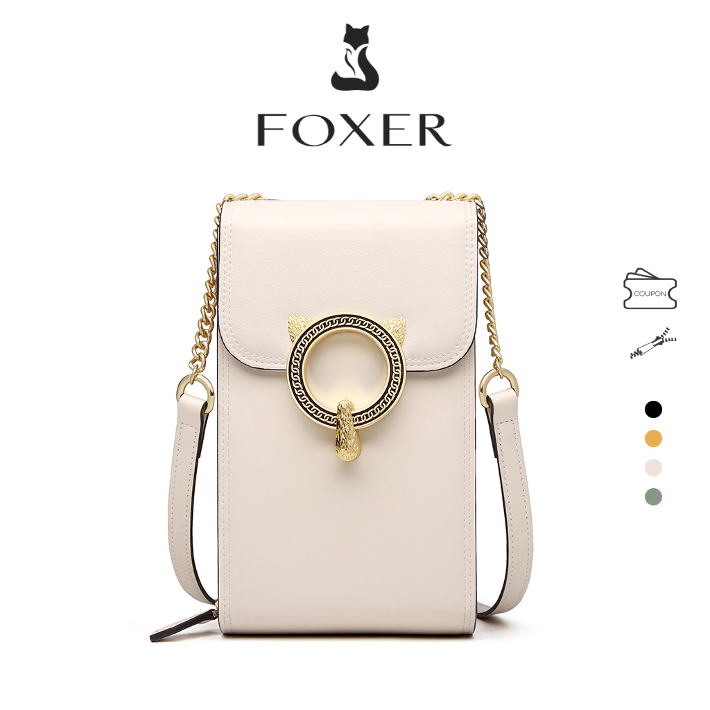 Luxury Bags Expensive - FOXER-Bolso de cuero sintético para teléfono