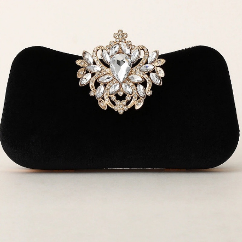 Bolso de mano de terciopelo ve - Luxury Bags Collection reseña y precio