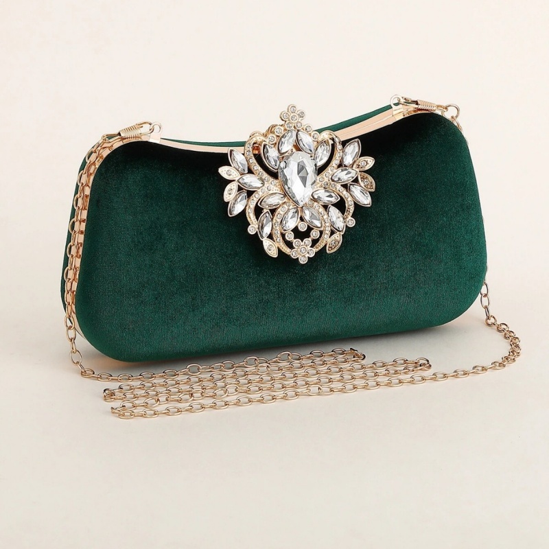 Bolso de mano de terciopelo ve - Luxury Bags Collection reseña y precio