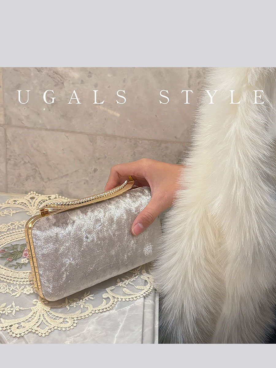 Bolso de Mano de Terciopelo UG - Luxury Bags For Young Women reseña y precio