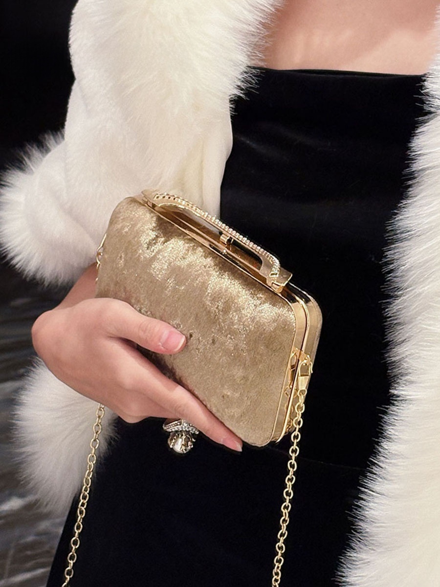 Bolso de Mano de Terciopelo UG - Luxury Bags For Young Women reseña y precio