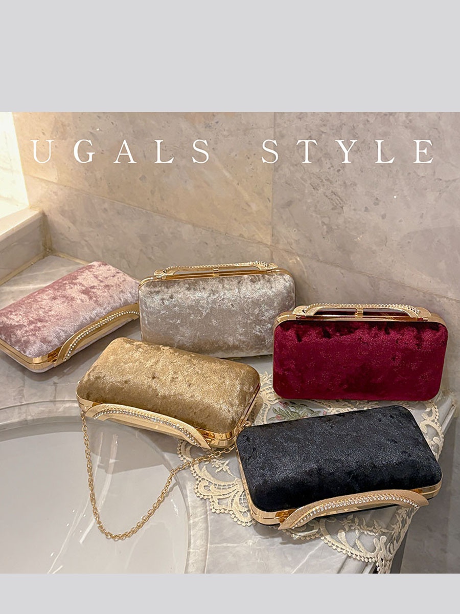 Bolso de Mano de Terciopelo UG - Luxury Bags For Young Women reseña y precio