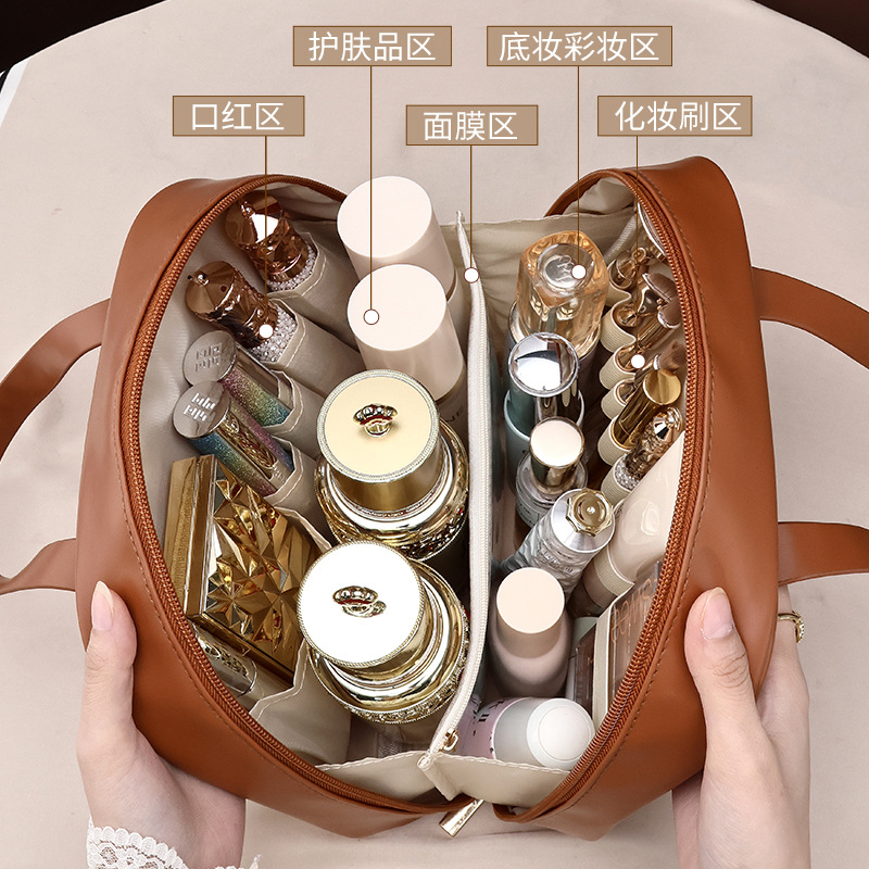 Bolsa de maquillaje semicurva  - Luxury Bags Level reseña y precio
