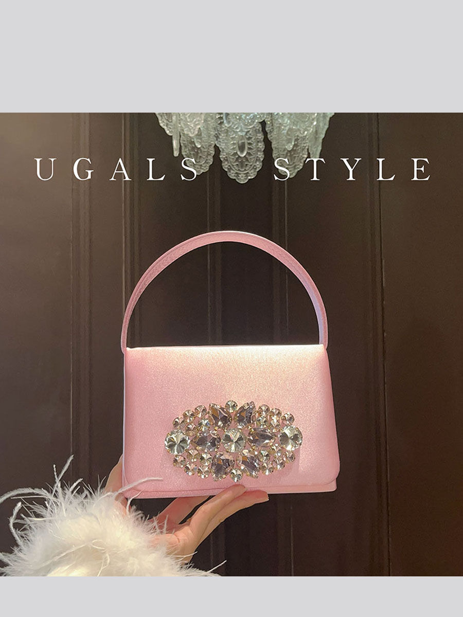 Bolso Pequeño Cuadrado de Saté - Luxury Bags For Young Women reseña y precio