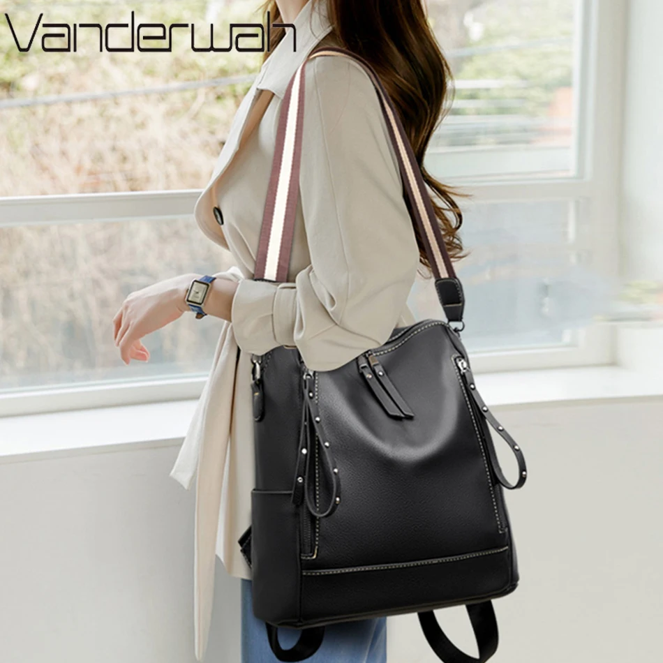 Mochila De cuero suave para es - Luxury High Quality Bags reseña y precio