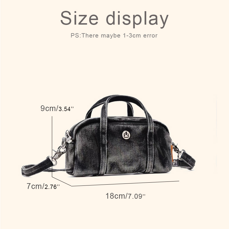 Mini bolsos de mezclilla infor - Luxury Bags Mini reseña y precio