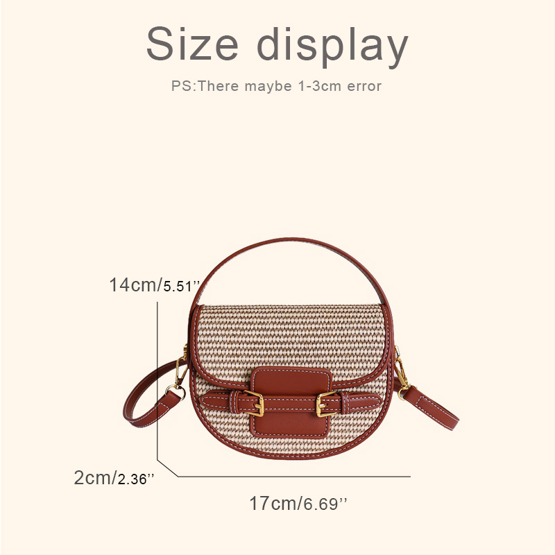 Mini bolsas de sillín de paja  - Luxury Bags Mini reseña y precio