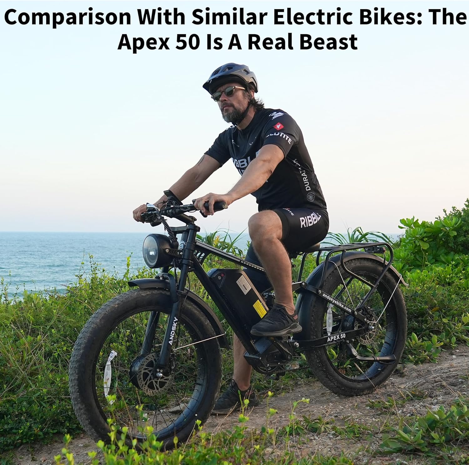 Bicicleta Eléctrica ANDSKY Ape - Luxury Bags Level reseña y precio