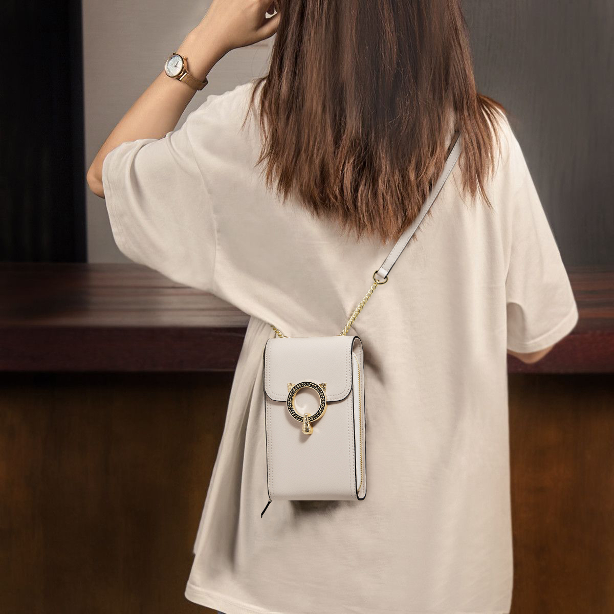 FOXER-Bolso de cuero sintético - Luxury Bags Expensive reseña y precio